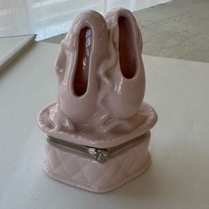 Miniature ballet trinket box